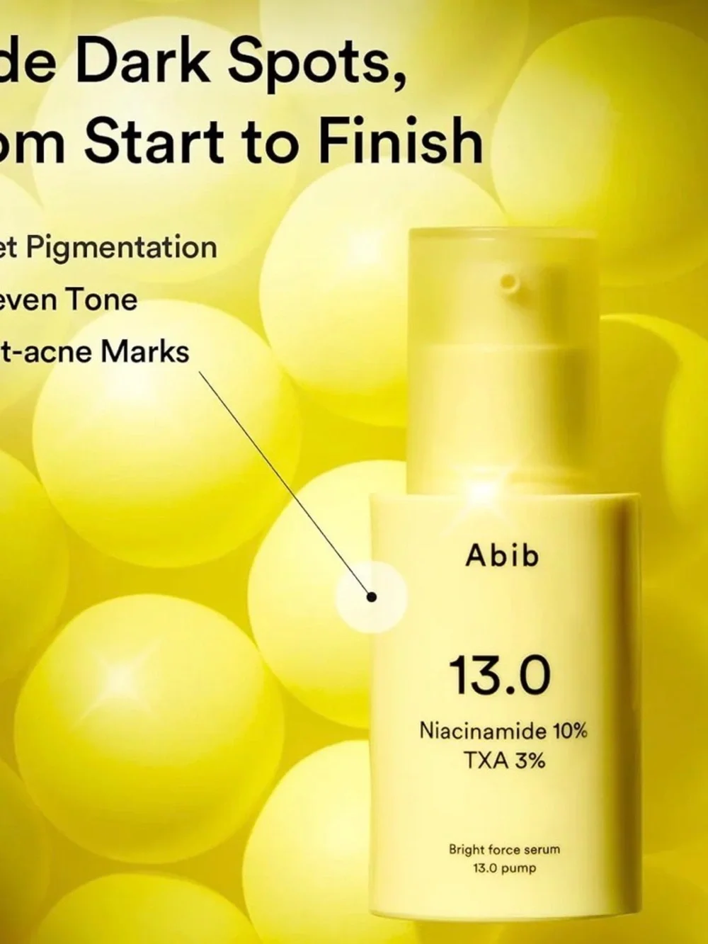 Abib Bright Force Serum 13.0 Pump